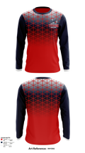 Tampa Bay Tech Titans Basketball 17492046 Long Sleeve Performance Shirt 1