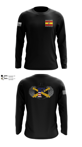 Long Sleeve Performance Shirt, Freedom FSC, 1-320th FAR, Army, Teamtime, Team time, sublimation, custom sports apparel, team uniforms, spirit wear, spiritwear, sports uniforms, custom shirts, team store, custom team store, fundraiser sports, apparel fundraiser