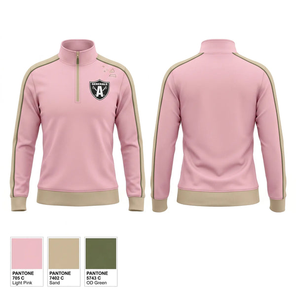 Quarter Zip Jacket, Annistown, , Teamtime, Team time, sublimation, custom sports apparel, team uniforms, spirit wear, spiritwear, sports uniforms, custom shirts, team store, custom team store, fundraiser sports, apparel fundraiser