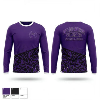 Long Sleeve Performance Shirt, Africentric Nubians, Track & Field, Teamtime, Team time, sublimation, custom sports apparel, team uniforms, spirit wear, spiritwear, sports uniforms, custom shirts, team store, custom team store, fundraiser sports, apparel fundraiser