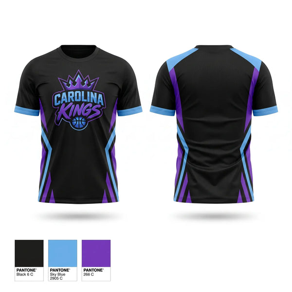 Football Jersey, Carolina Kings, Men's Basketball, Teamtime, Team time, sublimation, custom sports apparel, team uniforms, spirit wear, spiritwear, sports uniforms, custom shirts, team store, custom team store, fundraiser sports, apparel fundraiser