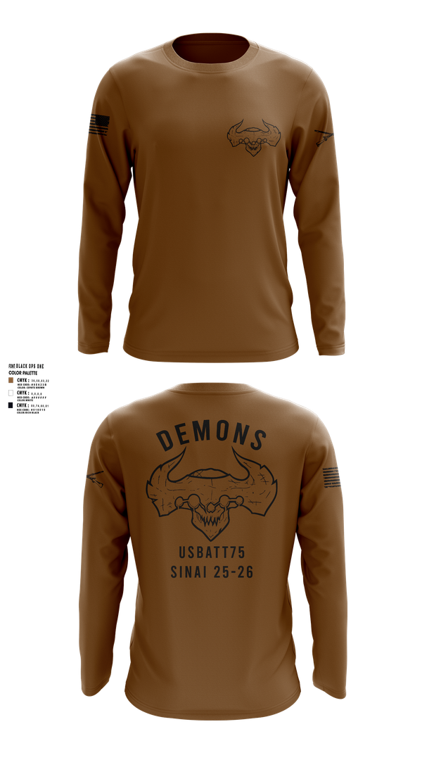 Long Sleeve Performance Shirt, D-co 1-173 1st PLT, , Teamtime, Team time, sublimation, custom sports apparel, team uniforms, spirit wear, spiritwear, sports uniforms, custom shirts, team store, custom team store, fundraiser sports, apparel fundraiser