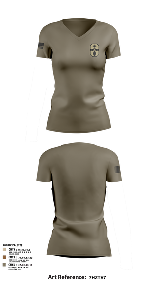 Womens Short Sleeve Vneck Shirt, 1487th Transportation Company, National Guard, Teamtime, Team time, sublimation, custom sports apparel, team uniforms, spirit wear, spiritwear, sports uniforms, custom shirts, team store, custom team store, fundraiser sports, apparel fundraiser