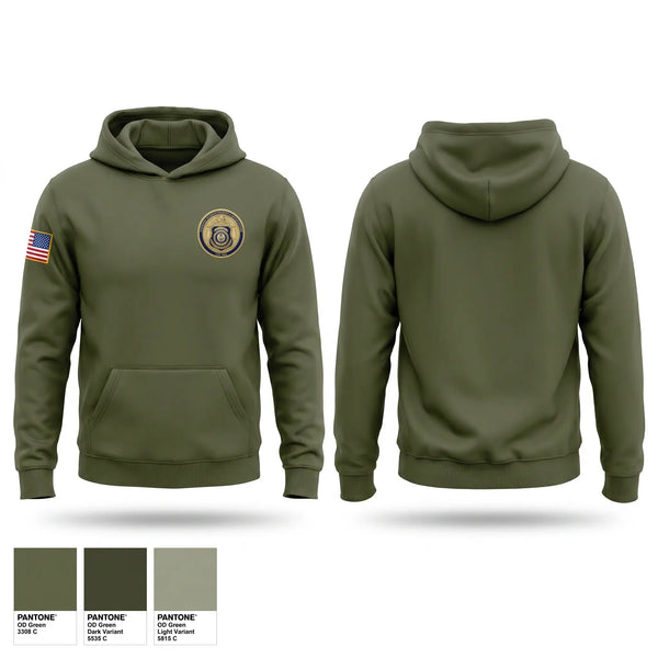 Hoodie, DFA-OAL Division of Investigations & Enforcement, Police, Teamtime, Team time, sublimation, custom sports apparel, team uniforms, spirit wear, spiritwear, sports uniforms, custom shirts, team store, custom team store, fundraiser sports, apparel fundraiser