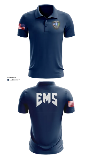 Short Sleeve Performance Polo, Greene County EMS, EMS/EMT, Teamtime, Team time, sublimation, custom sports apparel, team uniforms, spirit wear, spiritwear, sports uniforms, custom shirts, team store, custom team store, fundraiser sports, apparel fundraiser