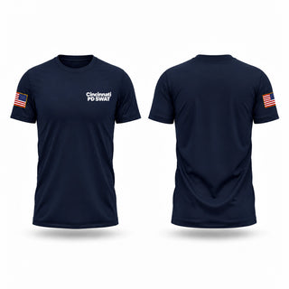 Short Sleeve Performance Shirt, Cincinnati PD SWAT, Police, Teamtime, Team time, sublimation, custom sports apparel, team uniforms, spirit wear, spiritwear, sports uniforms, custom shirts, team store, custom team store, fundraiser sports, apparel fundraiser