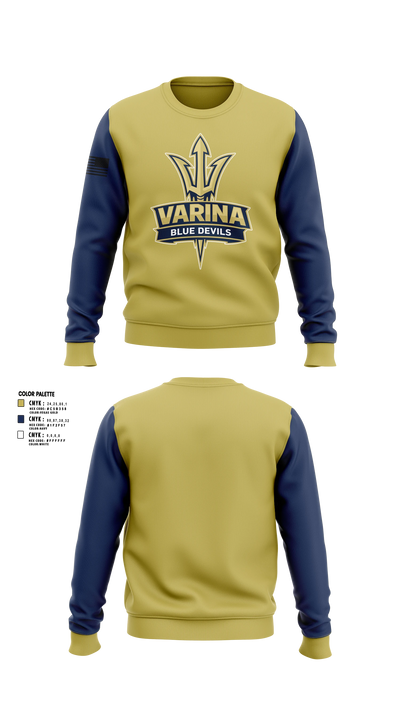 Varina Crew Neck Sweatshirt - 6