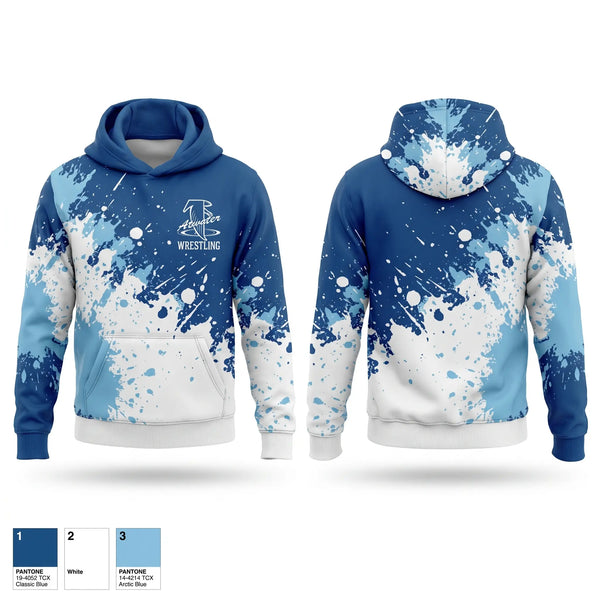 Hoodie, Atwater Falcons, Wrestling, Teamtime, Team time, sublimation, custom sports apparel, team uniforms, spirit wear, spiritwear, sports uniforms, custom shirts, team store, custom team store, fundraiser sports, apparel fundraiser
