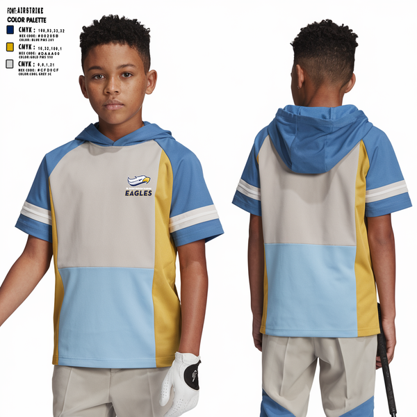 Short Sleeve Performance Shirt with hood, Mt. Bethel Christian Academy Golf Program, Golf, Teamtime, Team time, sublimation, custom sports apparel, team uniforms, spirit wear, spiritwear, sports uniforms, custom shirts, team store, custom team store, fundraiser sports, apparel fundraiser