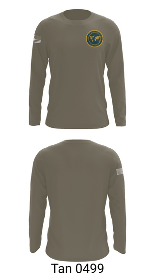 Long Sleeve Performance Shirt, OSTC Det. Norfolk, Navy, Teamtime, Team time, sublimation, custom sports apparel, team uniforms, spirit wear, spiritwear, sports uniforms, custom shirts, team store, custom team store, fundraiser sports, apparel fundraiser