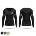 Boylston Police Gear 5441534 Women's Long Sleeve V-neck Shirt - 1