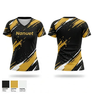 Womens Short Sleeve Vneck Shirt, Nanuet, Baseball, Teamtime, Team time, sublimation, custom sports apparel, team uniforms, spirit wear, spiritwear, sports uniforms, custom shirts, team store, custom team store, fundraiser sports, apparel fundraiser