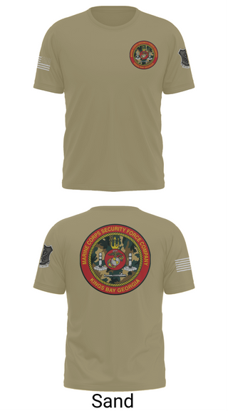 Short Sleeve Performance Shirt, Marine Corps Security Forces Battalion, , Teamtime, Team time, sublimation, custom sports apparel, team uniforms, spirit wear, spiritwear, sports uniforms, custom shirts, team store, custom team store, fundraiser sports, apparel fundraiser