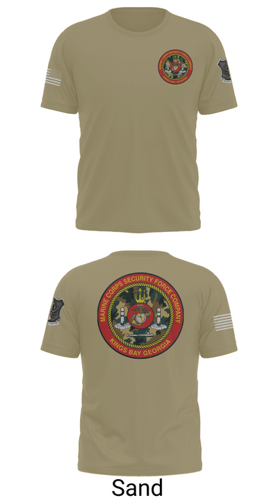 Marine Corps Security Forces Battalion 39264653 Short Sleeve Performance Shirt - 91