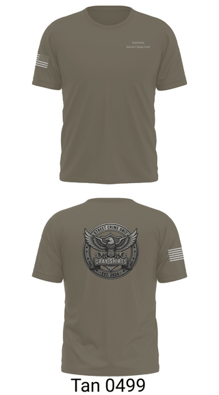 Short Sleeve Performance Shirt, Street Crime Unit, Police, Teamtime, Team time, sublimation, custom sports apparel, team uniforms, spirit wear, spiritwear, sports uniforms, custom shirts, team store, custom team store, fundraiser sports, apparel fundraiser