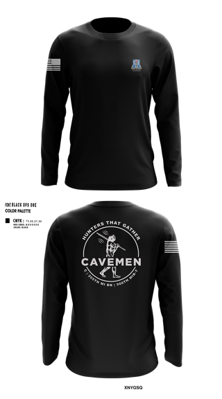 Long Sleeve Performance Shirt, C / 205th MI BN / 500th MIB-T, , Teamtime, Team time, sublimation, custom sports apparel, team uniforms, spirit wear, spiritwear, sports uniforms, custom shirts, team store, custom team store, fundraiser sports, apparel fundraiser