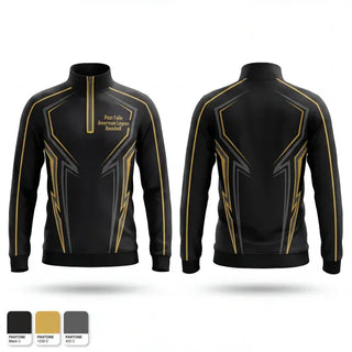 Quarter Zip Jacket, Post Falls American Legion Baseball, Baseball, Teamtime, Team time, sublimation, custom sports apparel, team uniforms, spirit wear, spiritwear, sports uniforms, custom shirts, team store, custom team store, fundraiser sports, apparel fundraiser