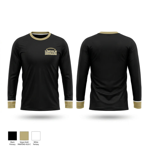 Long Sleeve Performance Shirt, Lincoln Cougars, , Teamtime, Team time, sublimation, custom sports apparel, team uniforms, spirit wear, spiritwear, sports uniforms, custom shirts, team store, custom team store, fundraiser sports, apparel fundraiser