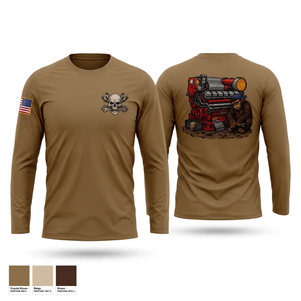 Long Sleeve Performance Shirt, A GANG, Navy, Teamtime, Team time, sublimation, custom sports apparel, team uniforms, spirit wear, spiritwear, sports uniforms, custom shirts, team store, custom team store, fundraiser sports, apparel fundraiser