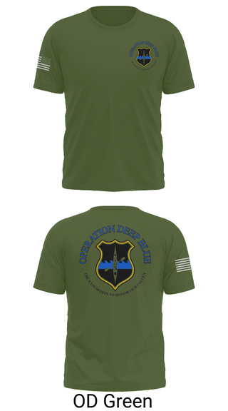 Short Sleeve Performance Shirt, Operation Deep Blue, , Teamtime, Team time, sublimation, custom sports apparel, team uniforms, spirit wear, spiritwear, sports uniforms, custom shirts, team store, custom team store, fundraiser sports, apparel fundraiser