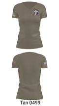 900TH Quartermaster Company 28599121 Women's Short Sleeve V-neck Shirt - 6