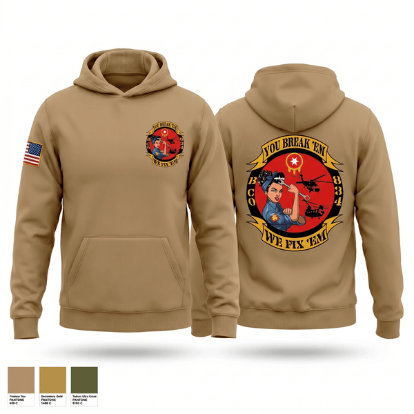 Hoodie, B-Co 834th ASB, National Guard, Teamtime, Team time, sublimation, custom sports apparel, team uniforms, spirit wear, spiritwear, sports uniforms, custom shirts, team store, custom team store, fundraiser sports, apparel fundraiser
