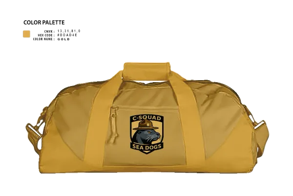 Duffle Bag, C-Squad, Police, Teamtime, Team time, sublimation, custom sports apparel, team uniforms, spirit wear, spiritwear, sports uniforms, custom shirts, team store, custom team store, fundraiser sports, apparel fundraiser