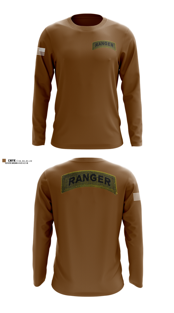 Long Sleeve Performance Shirt, , Army, Teamtime, Team time, sublimation, custom sports apparel, team uniforms, spirit wear, spiritwear, sports uniforms, custom shirts, team store, custom team store, fundraiser sports, apparel fundraiser