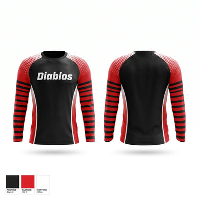 Diablos Long Sleeve Performance Shirt - 2