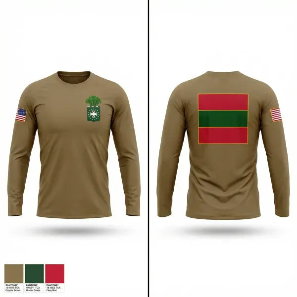Long Sleeve Performance Shirt, 4th Infantry Regiment, Army, Teamtime, Team time, sublimation, custom sports apparel, team uniforms, spirit wear, spiritwear, sports uniforms, custom shirts, team store, custom team store, fundraiser sports, apparel fundraiser