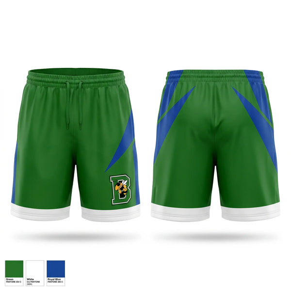 Athletic Shorts With Pockets, Bethel Middle School Basketball, Men's Basketball, Teamtime, Team time, sublimation, custom sports apparel, team uniforms, spirit wear, spiritwear, sports uniforms, custom shirts, team store, custom team store, fundraiser sports, apparel fundraiser