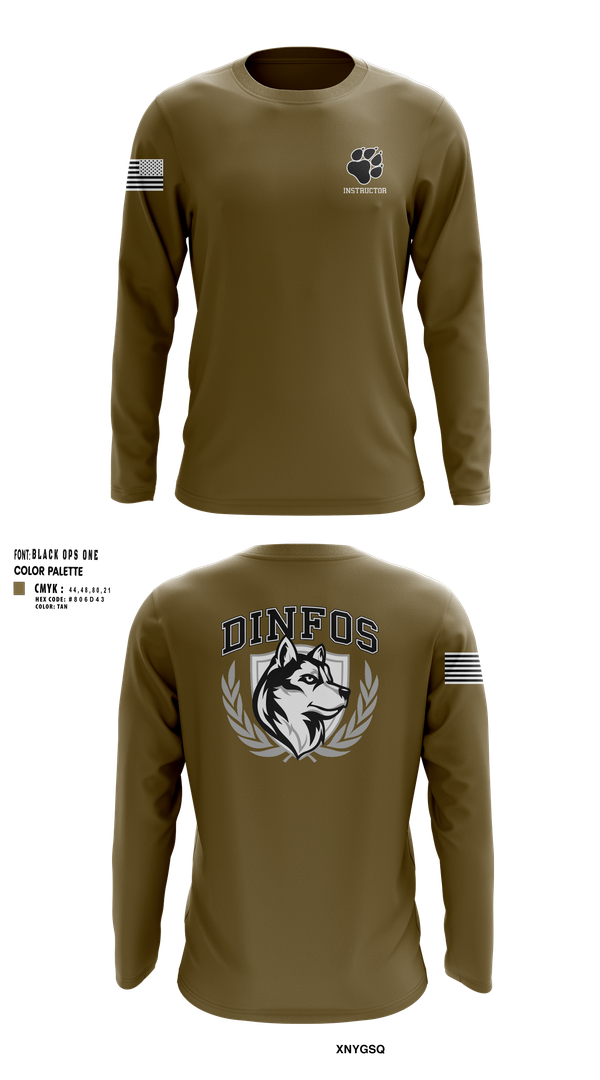 Long Sleeve Performance Shirt, DINFOS, Army, Teamtime, Team time, sublimation, custom sports apparel, team uniforms, spirit wear, spiritwear, sports uniforms, custom shirts, team store, custom team store, fundraiser sports, apparel fundraiser