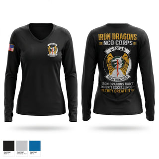 Old School Cotton Feel Shirt, 1-501st Iron Dragons NCO Corps, Army, Teamtime, Team time, sublimation, custom sports apparel, team uniforms, spirit wear, spiritwear, sports uniforms, custom shirts, team store, custom team store, fundraiser sports, apparel fundraiser