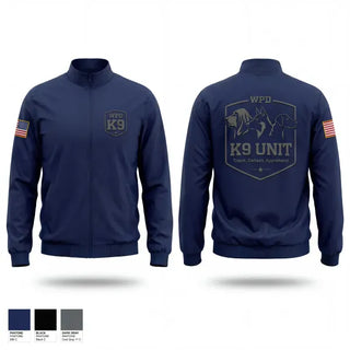 Windbreaker, WPD K9, Police, Teamtime, Team time, sublimation, custom sports apparel, team uniforms, spirit wear, spiritwear, sports uniforms, custom shirts, team store, custom team store, fundraiser sports, apparel fundraiser