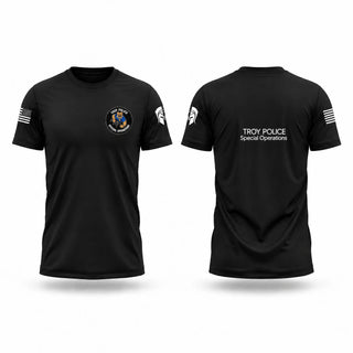 Short Sleeve Performance Shirt, Troy Police Special Operations, Police, Teamtime, Team time, sublimation, custom sports apparel, team uniforms, spirit wear, spiritwear, sports uniforms, custom shirts, team store, custom team store, fundraiser sports, apparel fundraiser