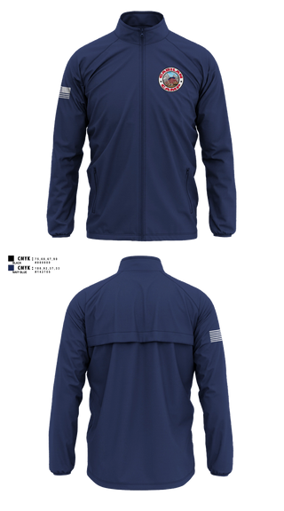 Windbreaker without hood, Gabilan, Fire Department, Teamtime, Team time, sublimation, custom sports apparel, team uniforms, spirit wear, spiritwear, sports uniforms, custom shirts, team store, custom team store, fundraiser sports, apparel fundraiser