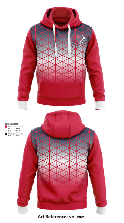 Lugoff-Elgin High School Basketball 96762360 Hoodie - 1