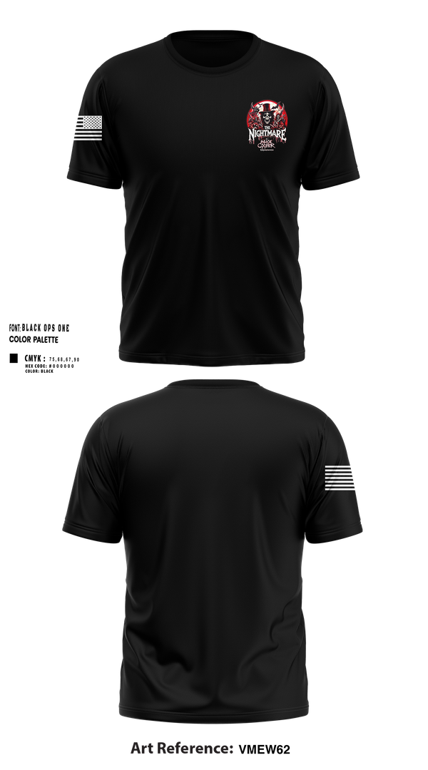 Short Sleeve Performance Shirt, The Nightmare, , Teamtime, Team time, sublimation, custom sports apparel, team uniforms, spirit wear, spiritwear, sports uniforms, custom shirts, team store, custom team store, fundraiser sports, apparel fundraiser