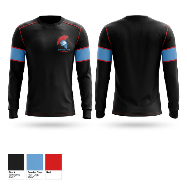 Long Sleeve Performance Shirt, Spartans, , Teamtime, Team time, sublimation, custom sports apparel, team uniforms, spirit wear, spiritwear, sports uniforms, custom shirts, team store, custom team store, fundraiser sports, apparel fundraiser
