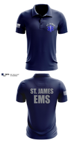 St. James EMS Short Sleeve Performance Polo - 11