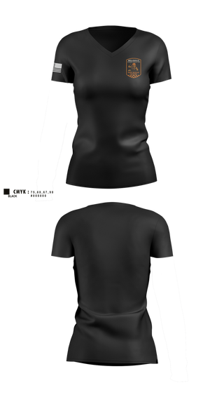 Womens Short Sleeve Vneck Shirt, Wellsville TRT, , Teamtime, Team time, sublimation, custom sports apparel, team uniforms, spirit wear, spiritwear, sports uniforms, custom shirts, team store, custom team store, fundraiser sports, apparel fundraiser