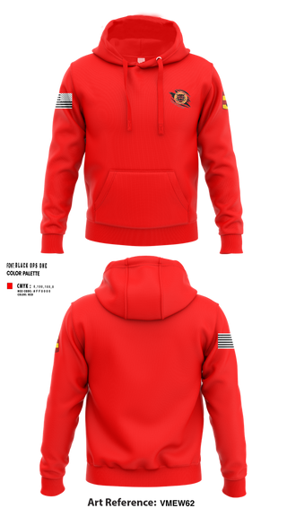Hoodie, 434th FA BDE H2F, Army, Teamtime, Team time, sublimation, custom sports apparel, team uniforms, spirit wear, spiritwear, sports uniforms, custom shirts, team store, custom team store, fundraiser sports, apparel fundraiser