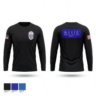 Long Sleeve Performance Shirt, Great Falls Police Department, Police, Teamtime, Team time, sublimation, custom sports apparel, team uniforms, spirit wear, spiritwear, sports uniforms, custom shirts, team store, custom team store, fundraiser sports, apparel fundraiser