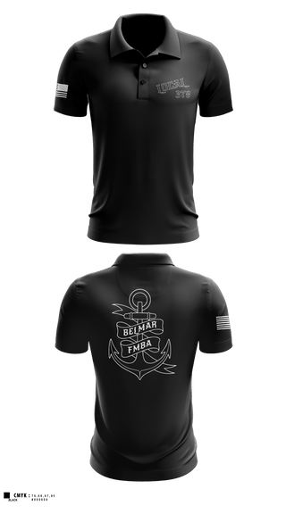 Short Sleeve Performance Polo, Belmar Ems 378, EMS/EMT, Teamtime, Team time, sublimation, custom sports apparel, team uniforms, spirit wear, spiritwear, sports uniforms, custom shirts, team store, custom team store, fundraiser sports, apparel fundraiser