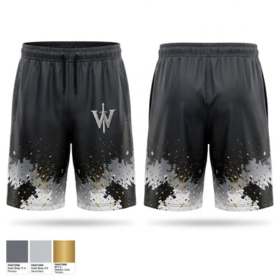 Warriors lair Athletic Shorts With Pockets - 1