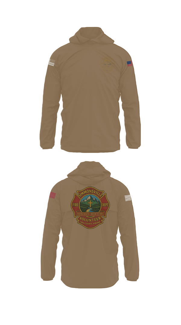 Windbreaker, Simmonsville VFD, , Teamtime, Team time, sublimation, custom sports apparel, team uniforms, spirit wear, spiritwear, sports uniforms, custom shirts, team store, custom team store, fundraiser sports, apparel fundraiser