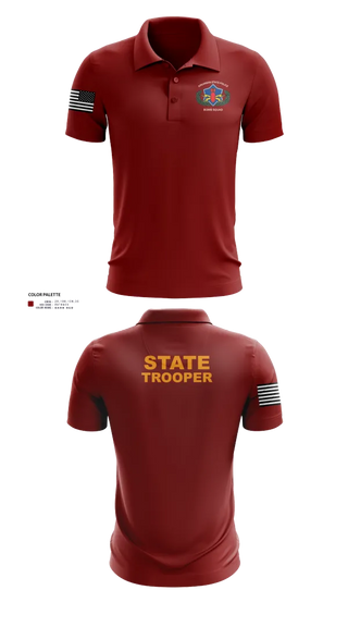Short Sleeve Performance Polo, Arkansas State Police Bomb Squad, , Teamtime, Team time, sublimation, custom sports apparel, team uniforms, spirit wear, spiritwear, sports uniforms, custom shirts, team store, custom team store, fundraiser sports, apparel fundraiser