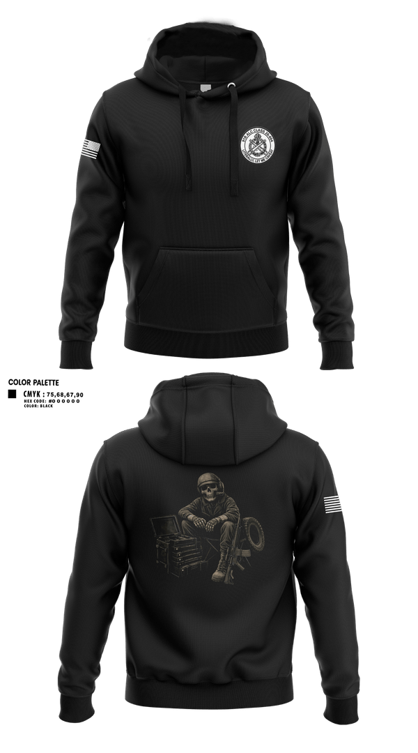 Hoodie, ALC CLASS 26-004, Army, Teamtime, Team time, sublimation, custom sports apparel, team uniforms, spirit wear, spiritwear, sports uniforms, custom shirts, team store, custom team store, fundraiser sports, apparel fundraiser