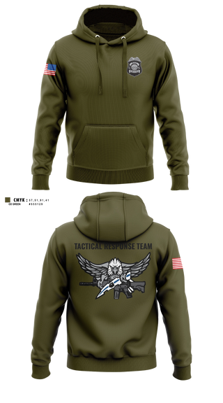Hoodie, Tactical Response Team, Police, Teamtime, Team time, sublimation, custom sports apparel, team uniforms, spirit wear, spiritwear, sports uniforms, custom shirts, team store, custom team store, fundraiser sports, apparel fundraiser