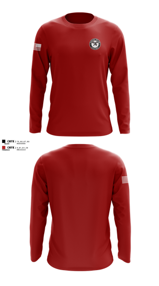 Long Sleeve Performance Shirt, Kankakee Twp Fire, , Teamtime, Team time, sublimation, custom sports apparel, team uniforms, spirit wear, spiritwear, sports uniforms, custom shirts, team store, custom team store, fundraiser sports, apparel fundraiser